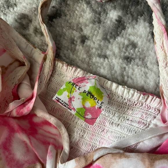 Free People Floral Halter Dress - Picture 4 of 6